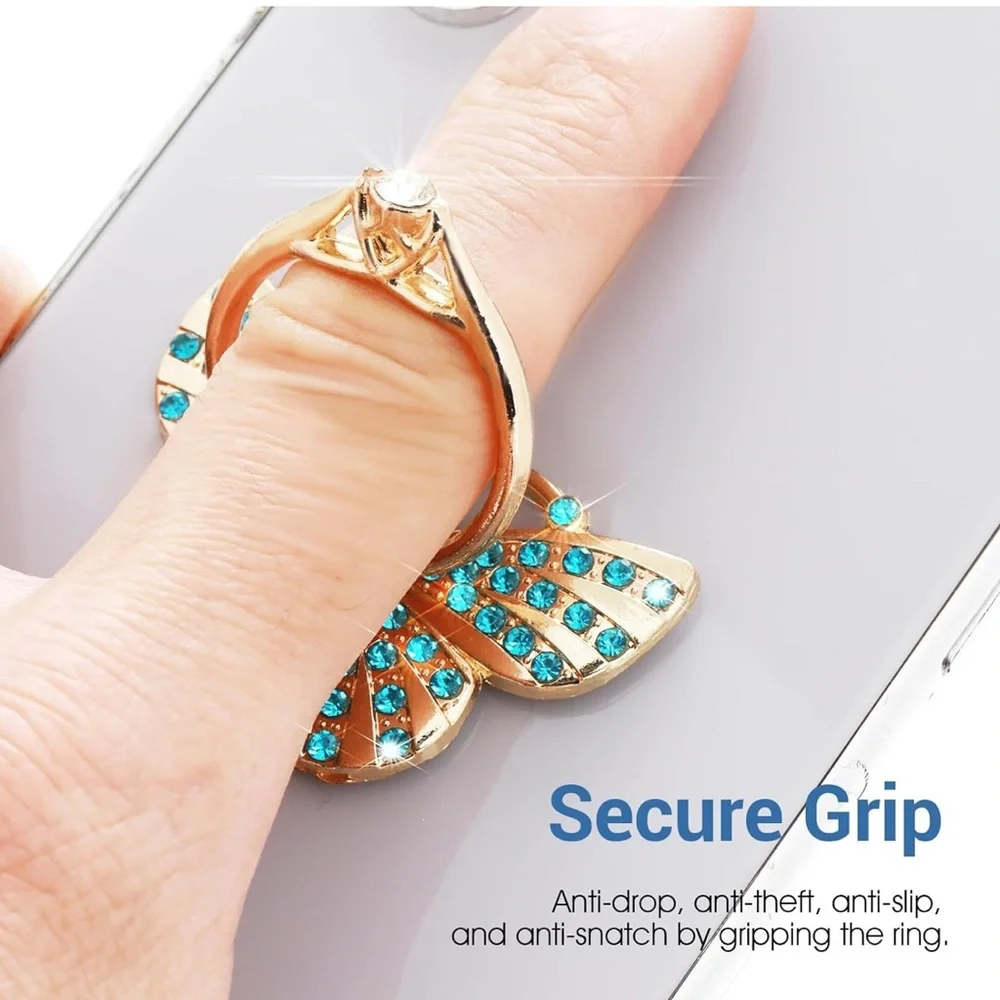 Butterfly Phone Ring Holder